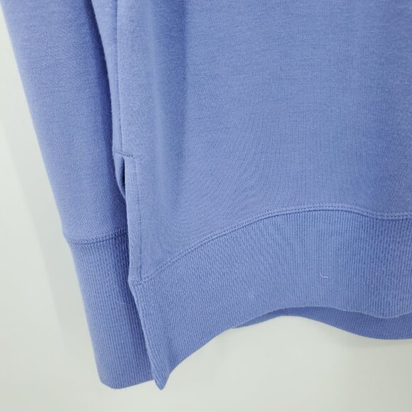 Athleta Coaster Luxe Sweatshirt MT Serendipity Blue/Periwinkle - Picture 9 of 15